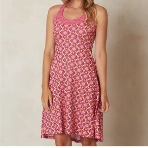 Prana Cali Athletic Dress Pink Pattern Sporty size xs